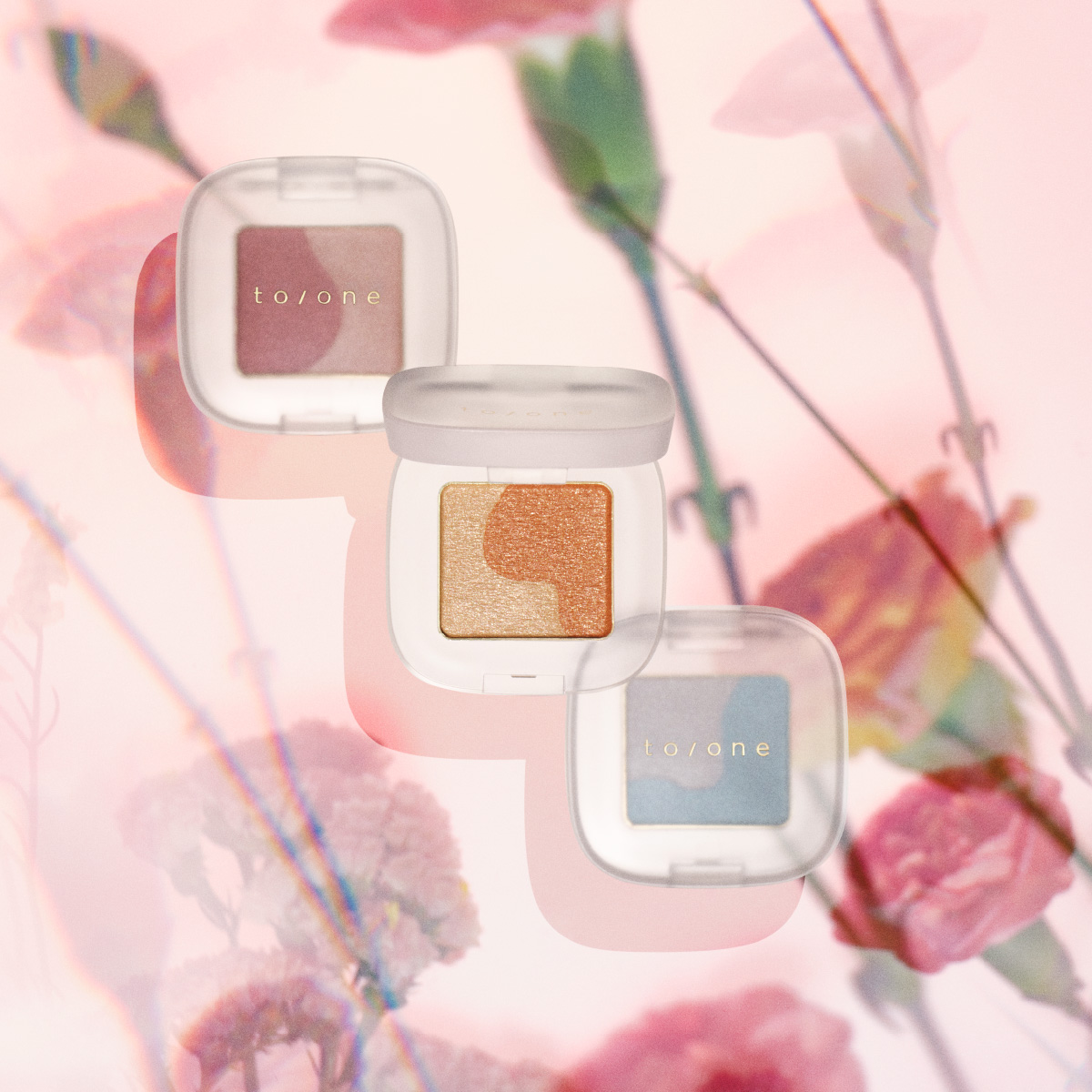 to/one Petal Float Eyeshadow 2023 AW Collection 輕柔花瓣雙色眼影