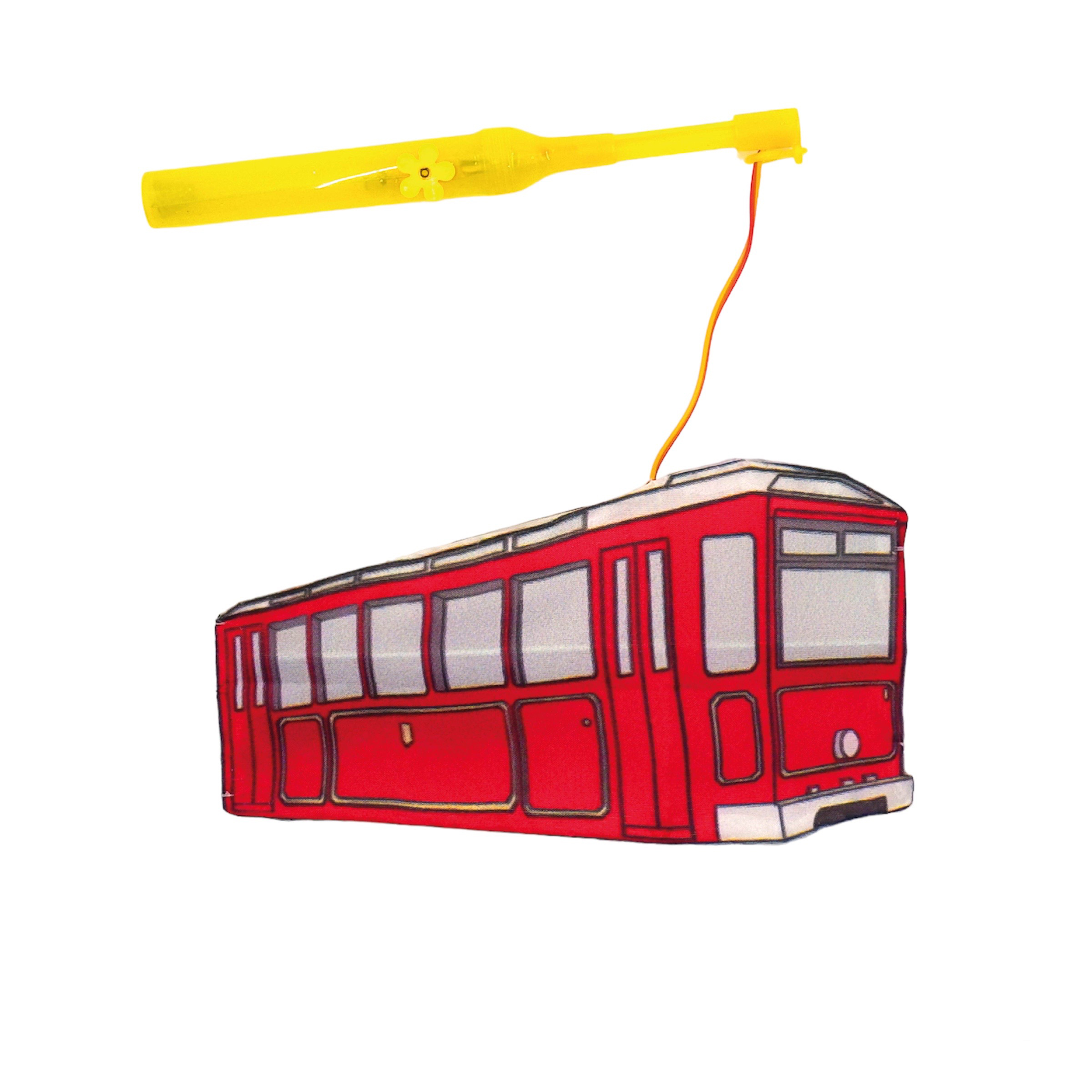 祝君安好 山頂纜車紮作燈籠| 中秋限定| 選用剛退役第5代纜車作藍本| 香港懷舊系列| 香港人手製作