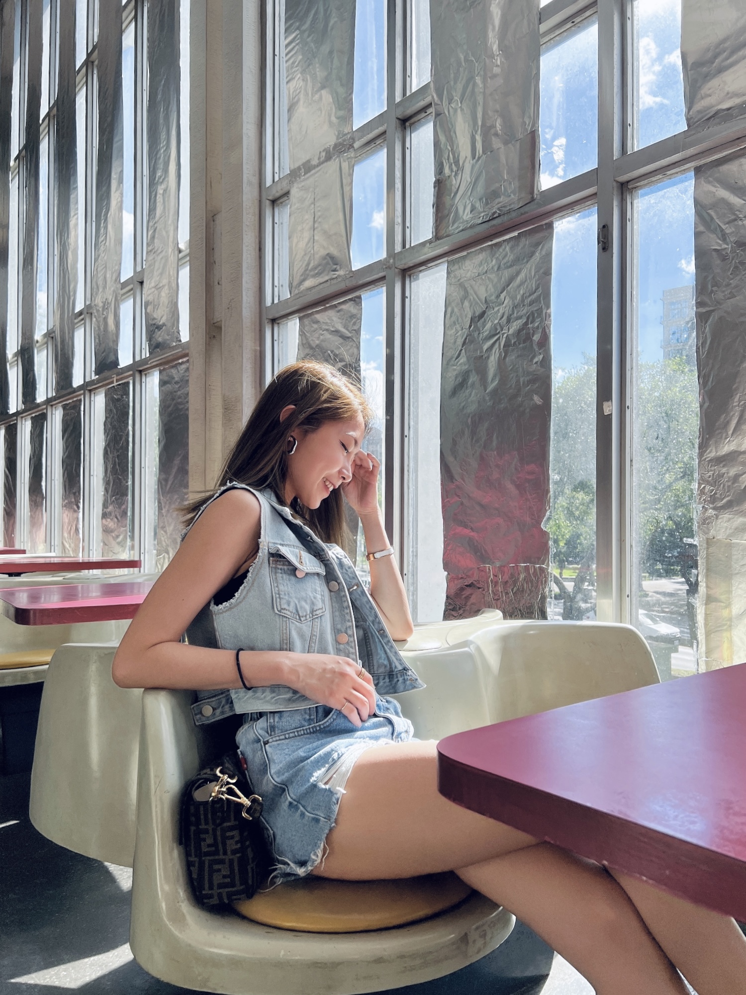 獨家訂製｜必收麻豆清單超正點日感淺丹寧牛仔背心