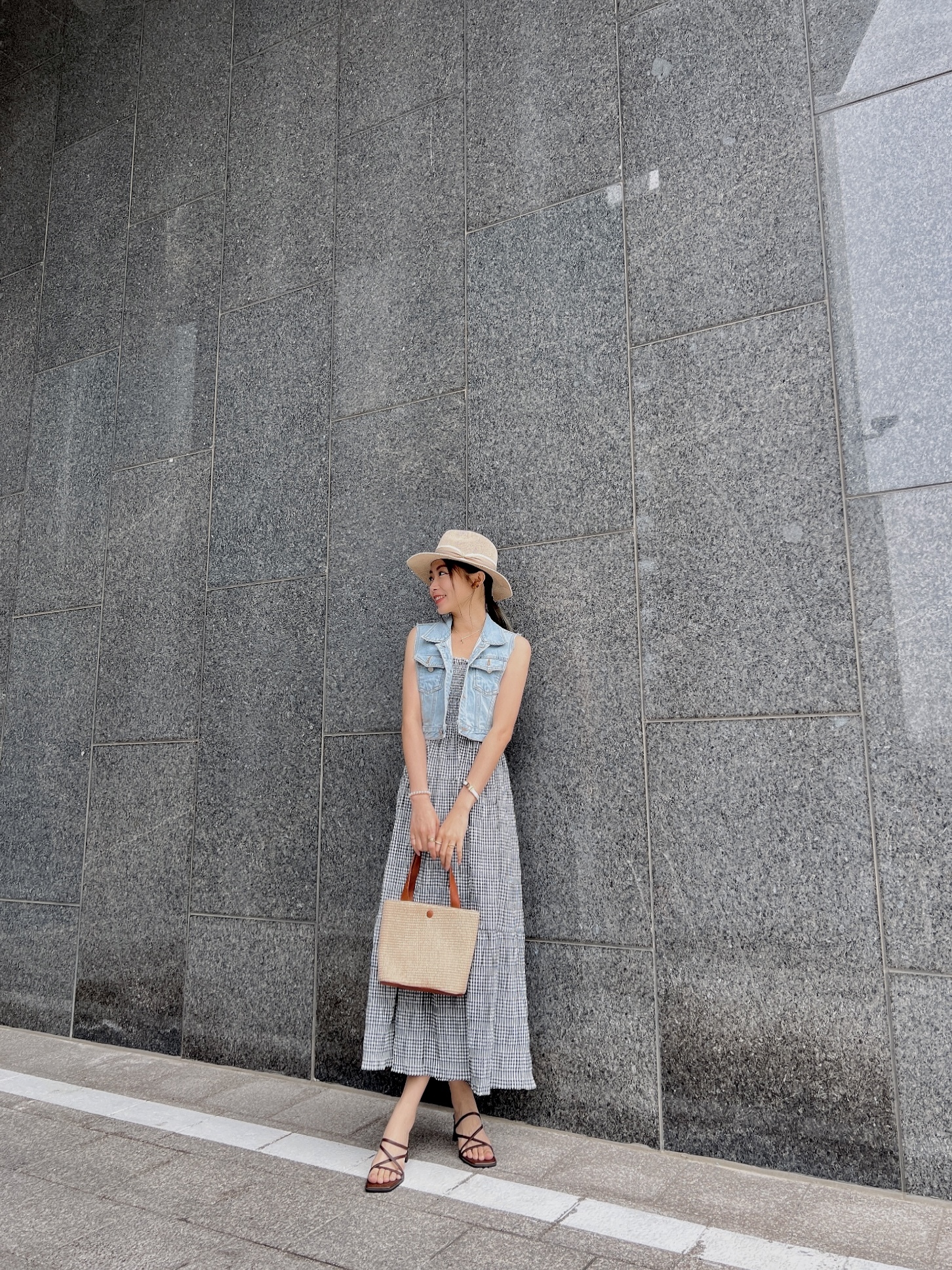 獨家訂製｜必收麻豆清單超正點日感淺丹寧牛仔背心