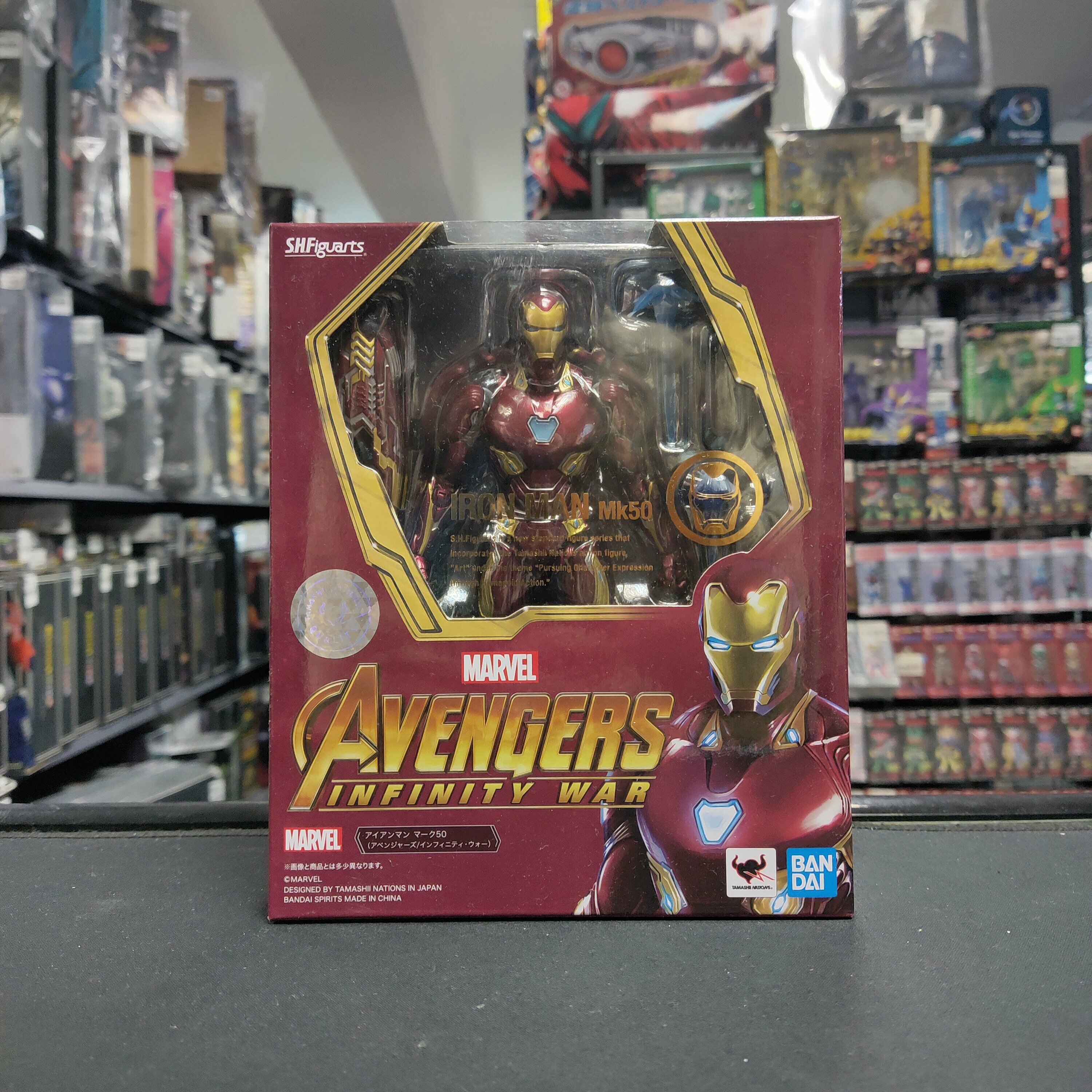 寄賣 其它 S.H.Figuarts Iron Man Mark 50 (Avengers / Infinity War)