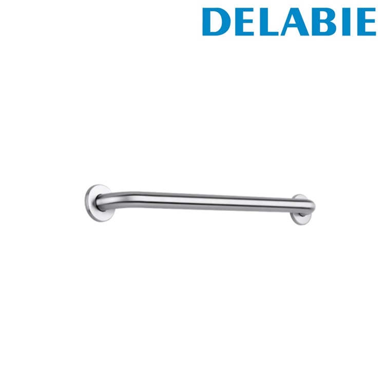 Delabie 350506S Basic straight grab bar, 32mm dia, 600L mm