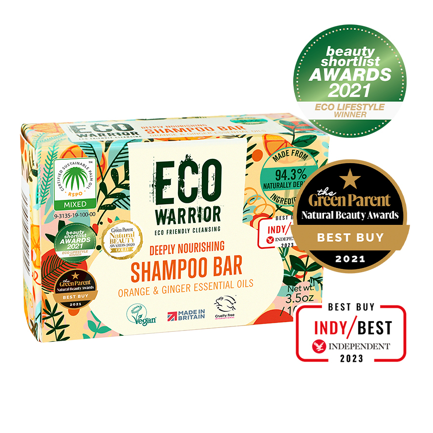 艾珂髮皂 深層滋養｜甜橙 x 生薑｜英國小微風