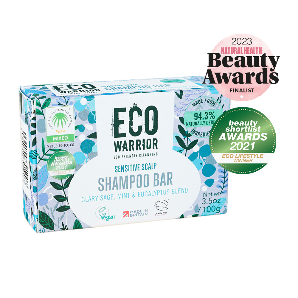 艾珂髮皂 敏感頭皮 / 油性髮質｜快樂鼠尾草 x 尤加利 x 薄荷｜英國小微風