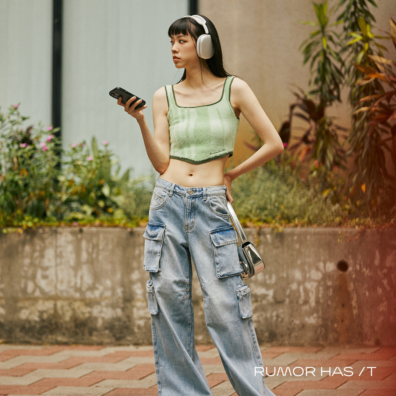 Utility Pockets Jeans