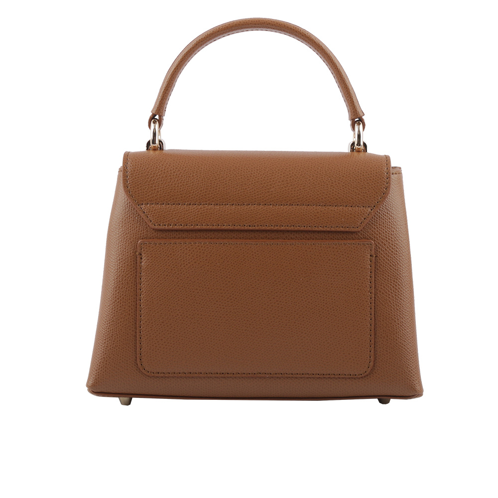 【FURLA】1927 拱門轉釦迷你手提/斜背二用包(白蘭地酒色) WB00109 ARE000 03B00