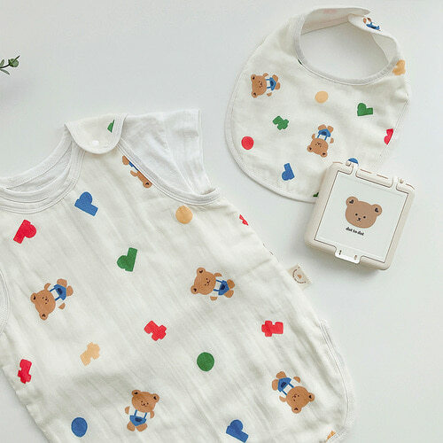 (現貨) DTD有機棉4重紗睡袋