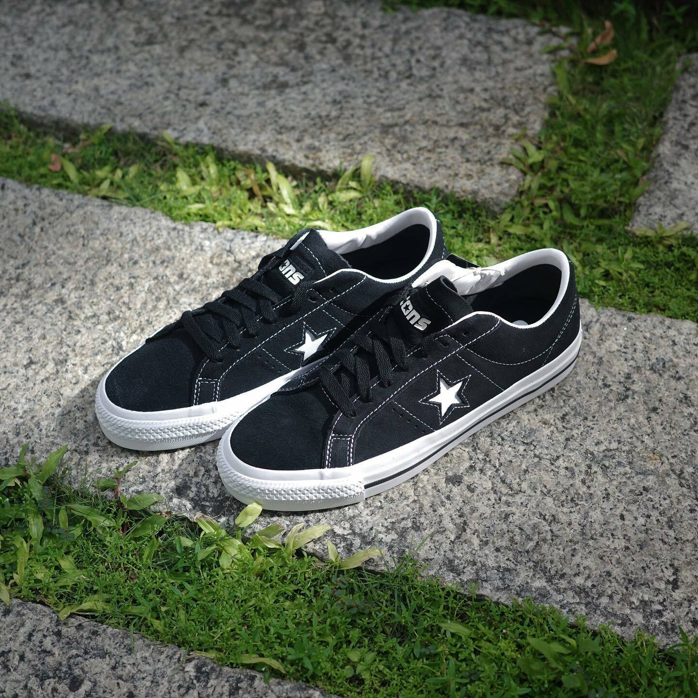 Converse one star PRO 黑麂皮 2023 （ 171327c )