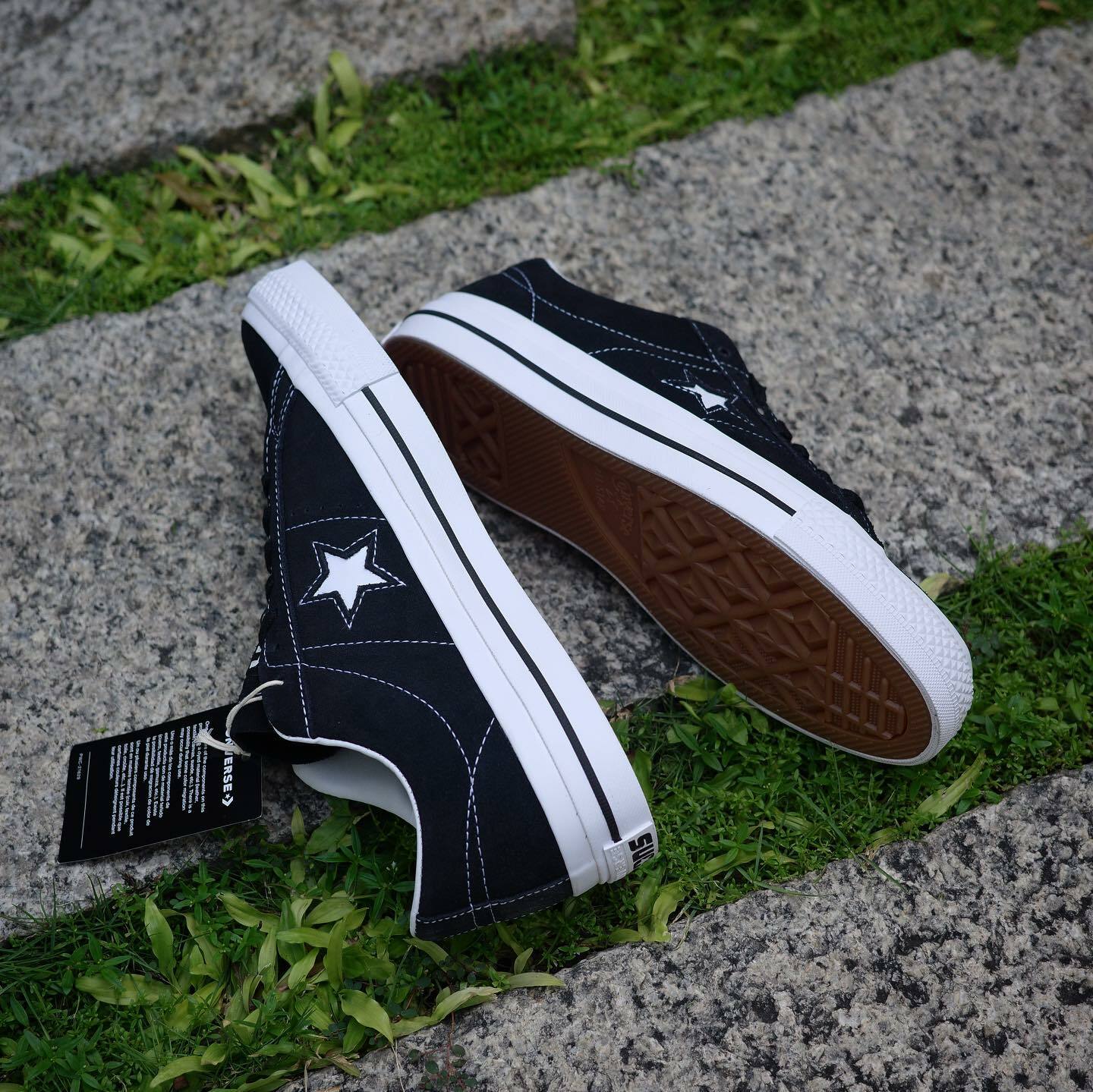 Converse one star PRO 黑麂皮2023 （ 171327c )