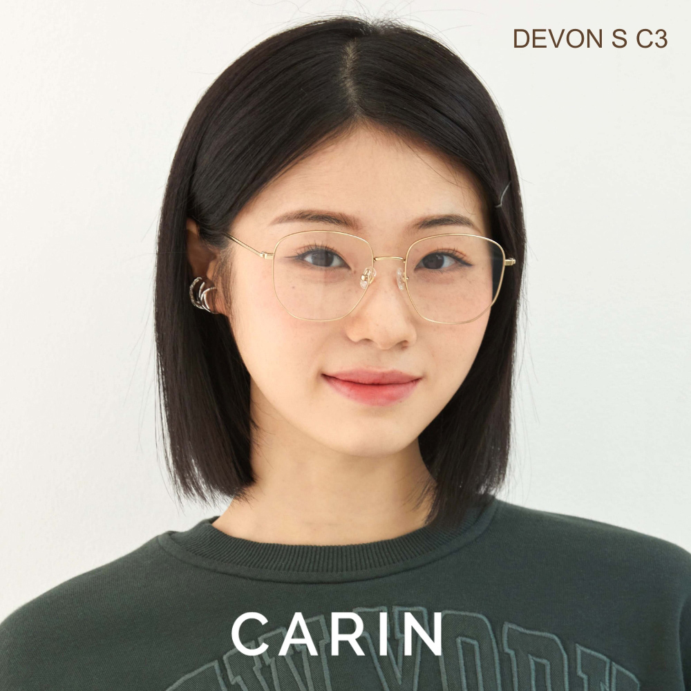 CARIN】DEVON S C3 多邊框光學眼鏡