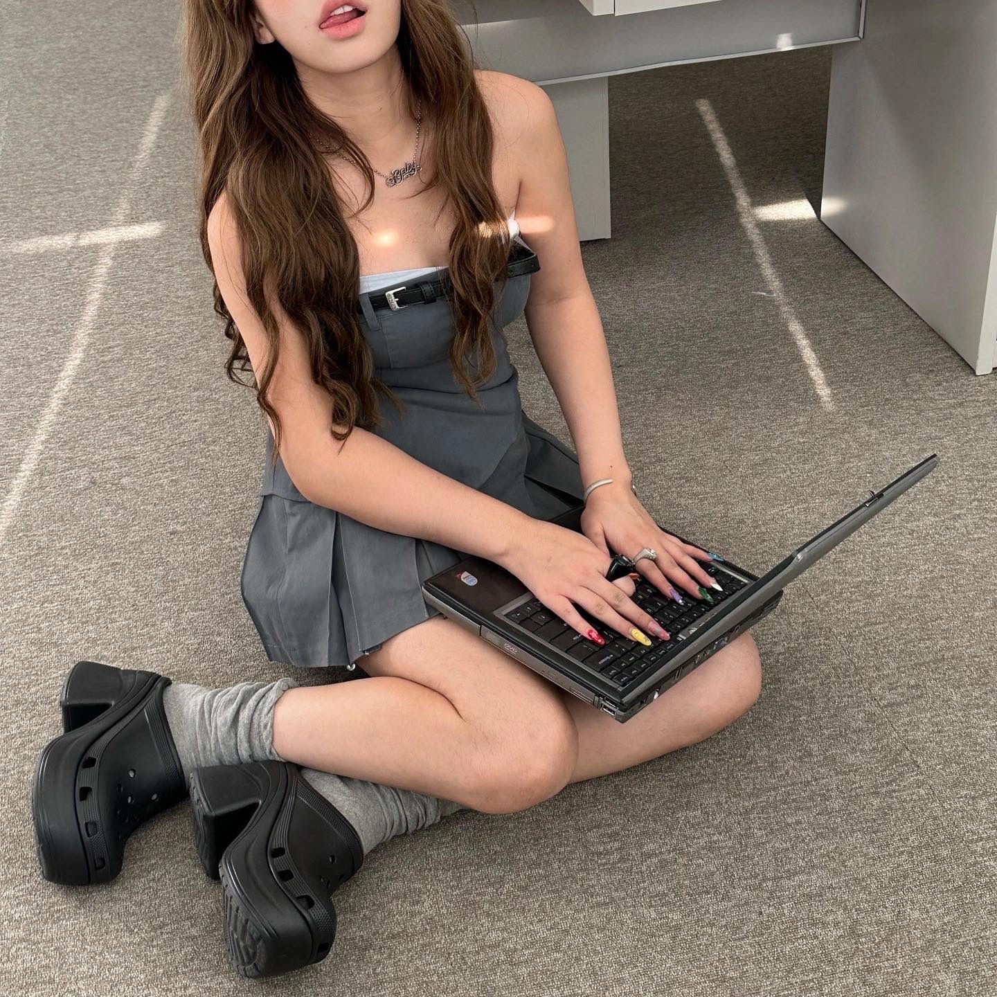 CROCS SIREN 人魚高跟鞋 洞洞鞋 布希鞋 拖鞋 涼鞋 防水 芭比粉 奶茶 黑 / 預購