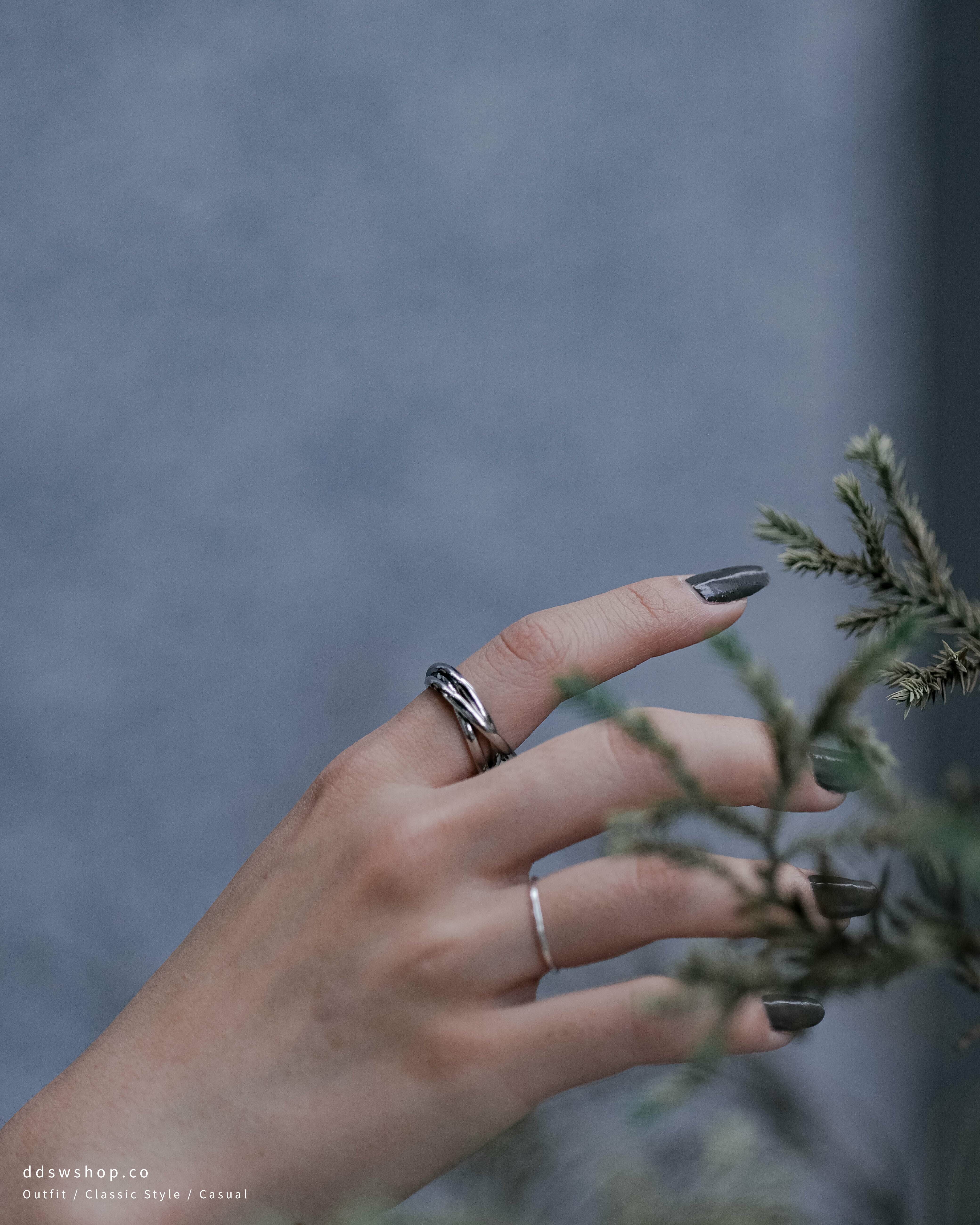 D.ecorate 立體二合一圓圈戒指