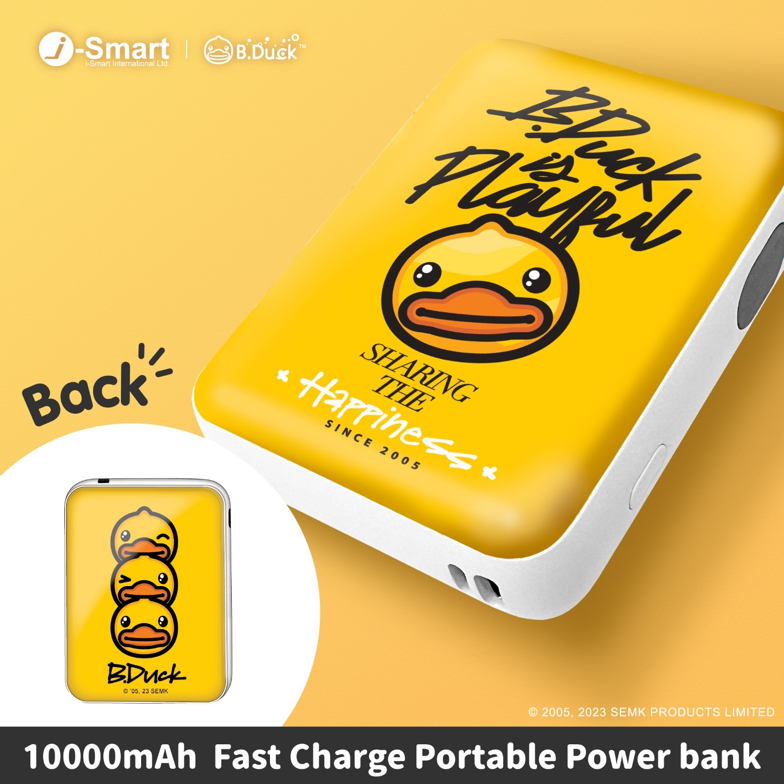 B Duck PD+QC3.0快充Power Bank