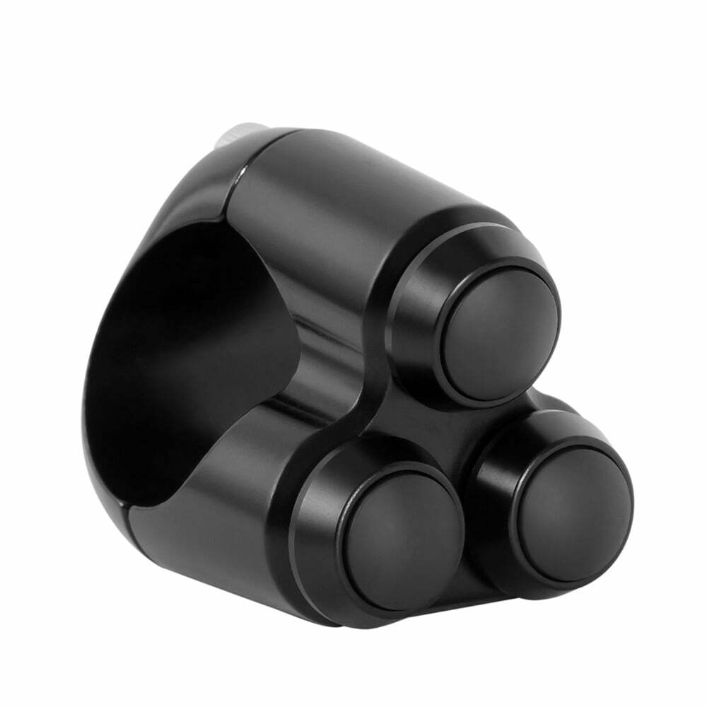 Motone 簡易開關 三鈕 黑