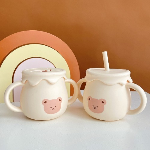 (現貨) DTD Dottodot HONEY JAR 吸管零食2用杯