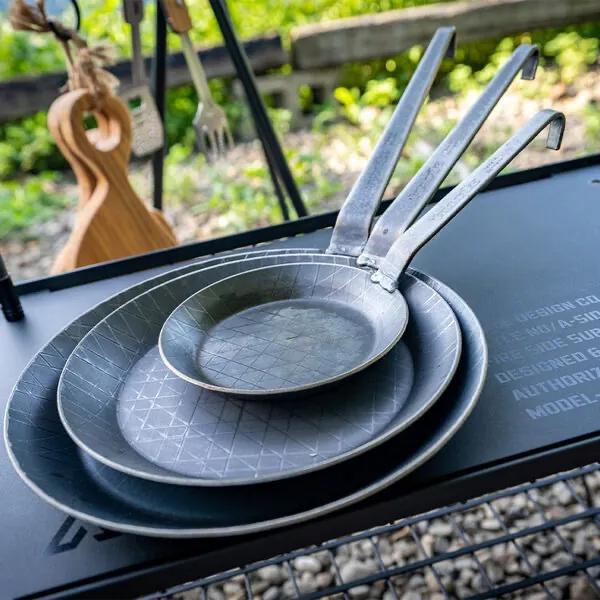 【TURK】 熱鍛斜紋 長柄平底鍋 28CM