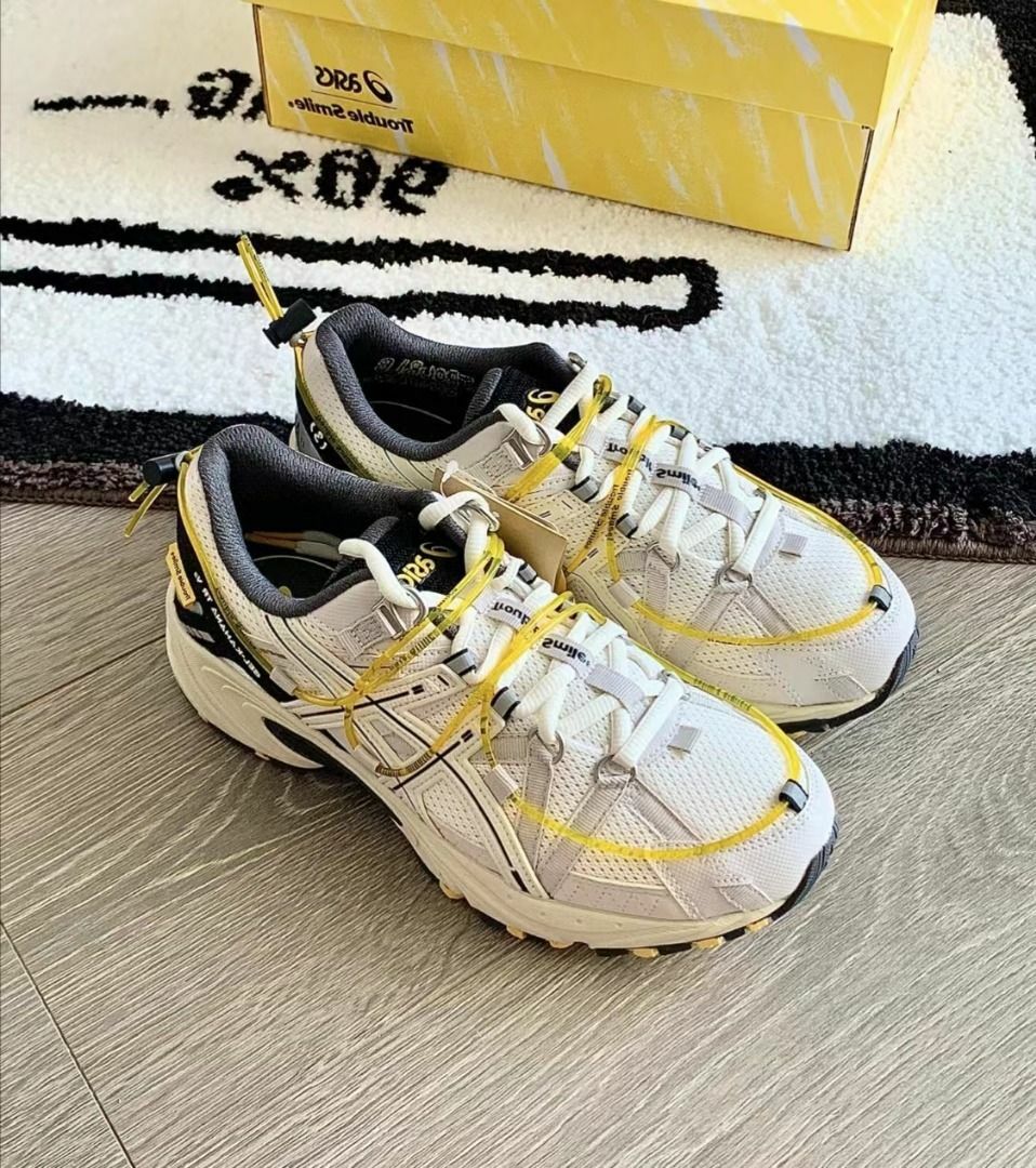 【代購】Asics x Trouble Smile Gel-Kahana TR V2 黑黃白 1203A355-100