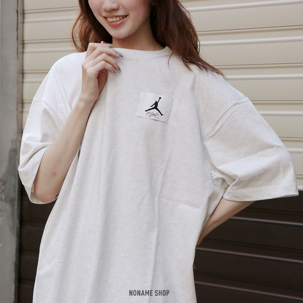 NIKE JORDAN FLIGHT ESSENTIALS 梭織 標籤 短袖 白灰 (男款)