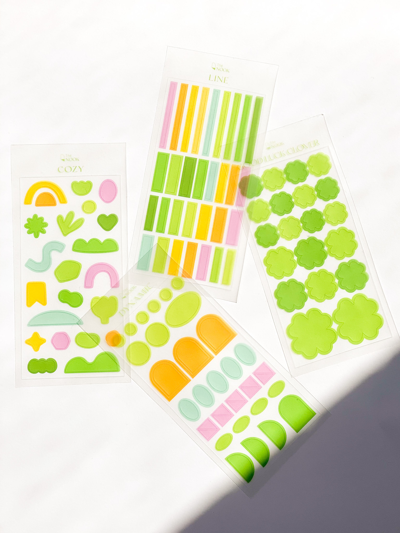 The NOOK春夏形狀手帳貼紙 Vol.2
