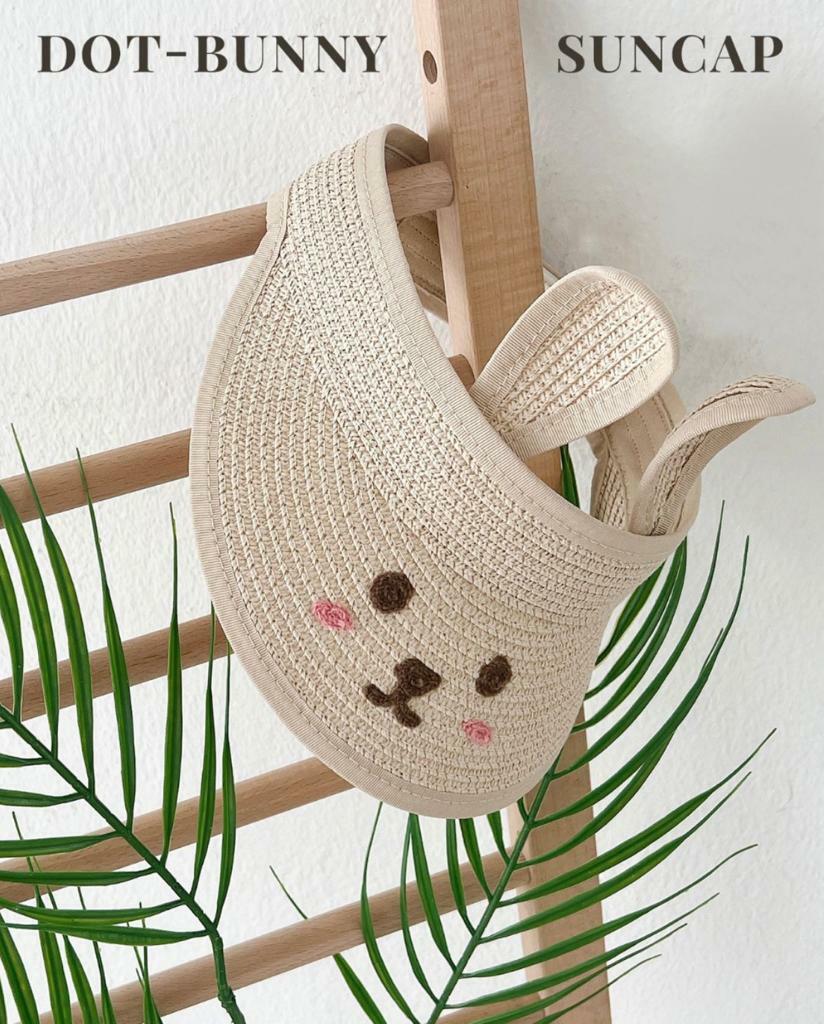 (現貨) DTD兔仔太陽草帽