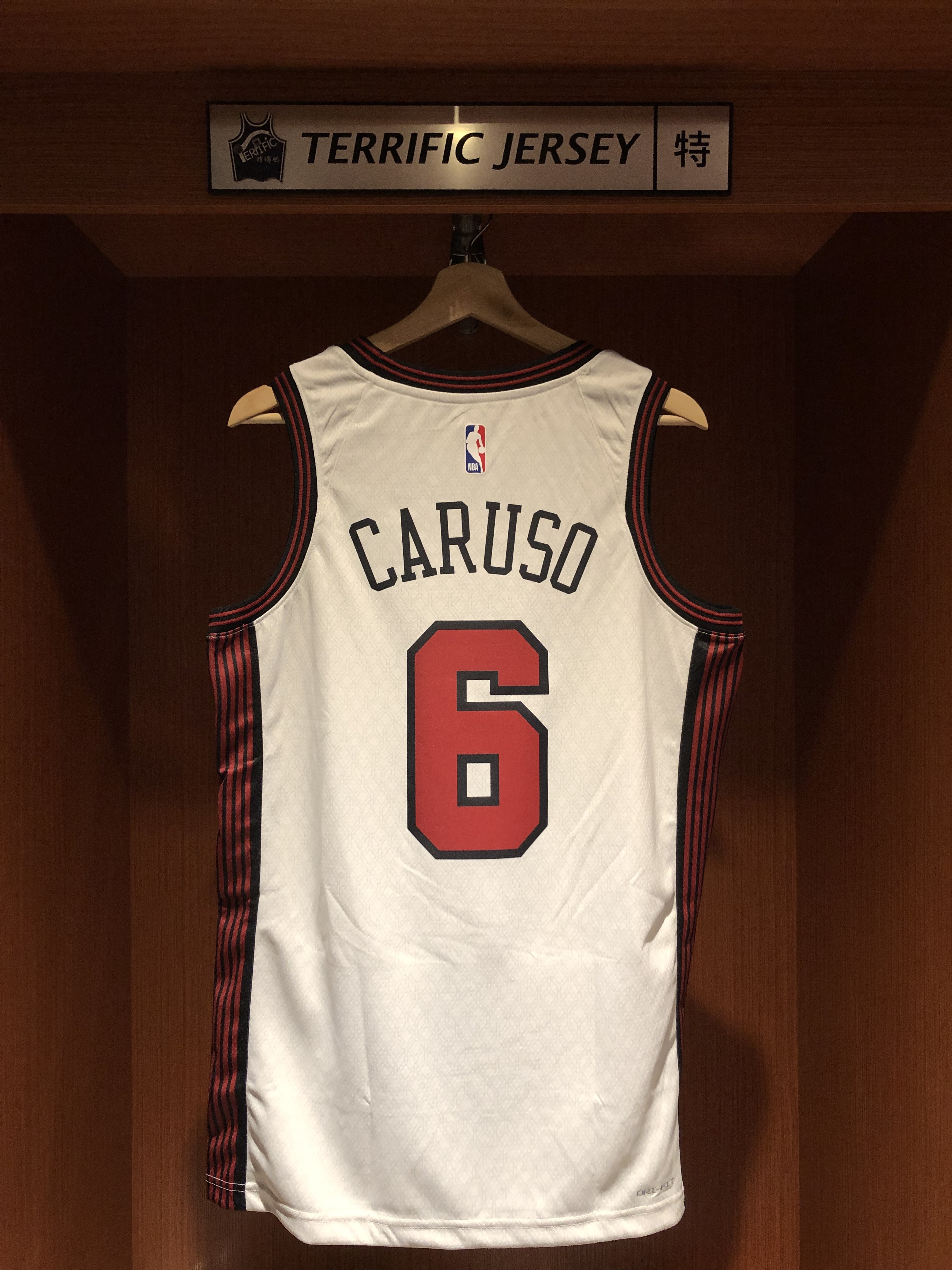 NBA球衣 Alex Caruso 芝加哥公牛城市 City Nike Swingman 球迷版 熱轉印 全新