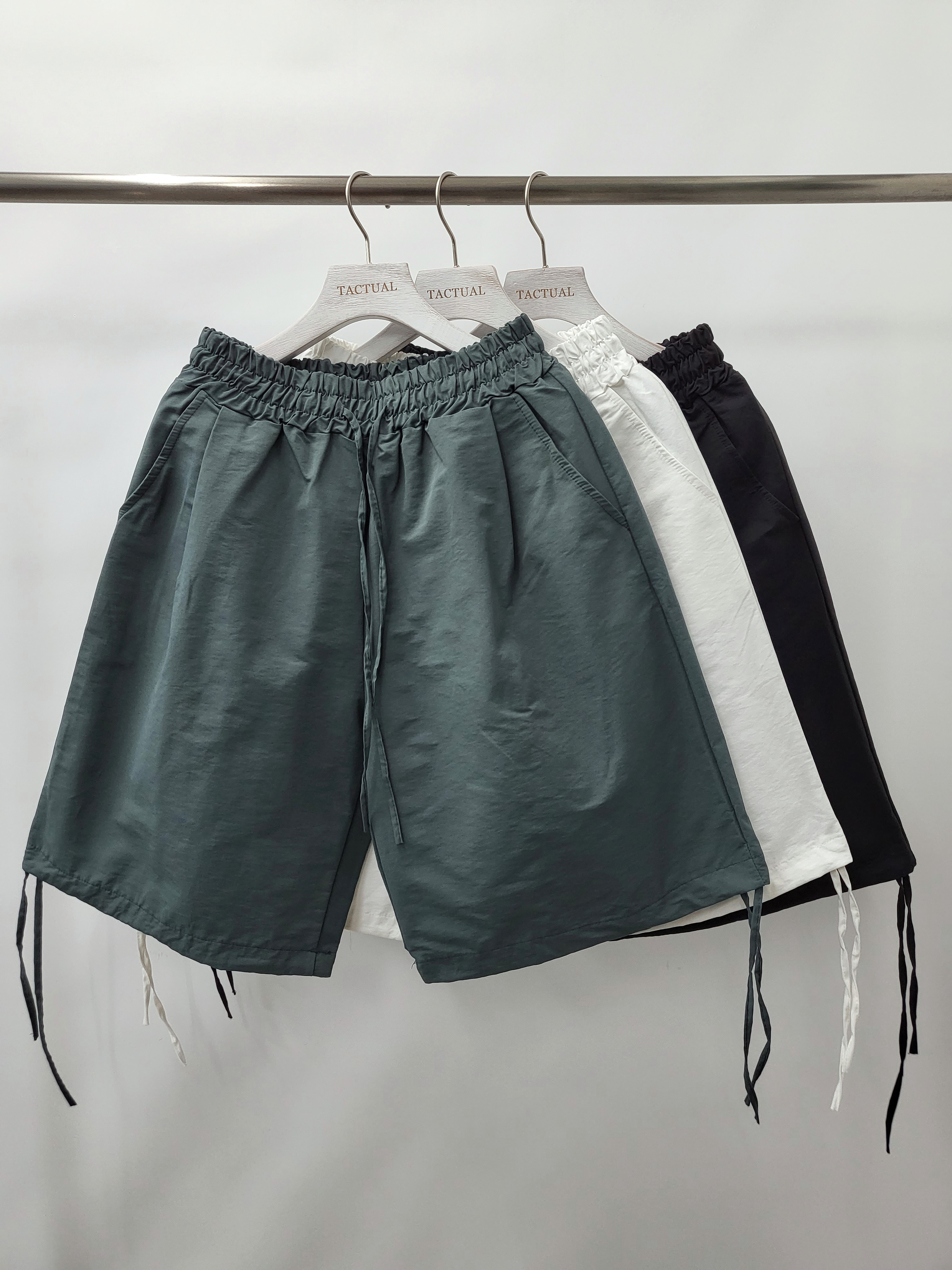 淨色可束腳短褲 P2514