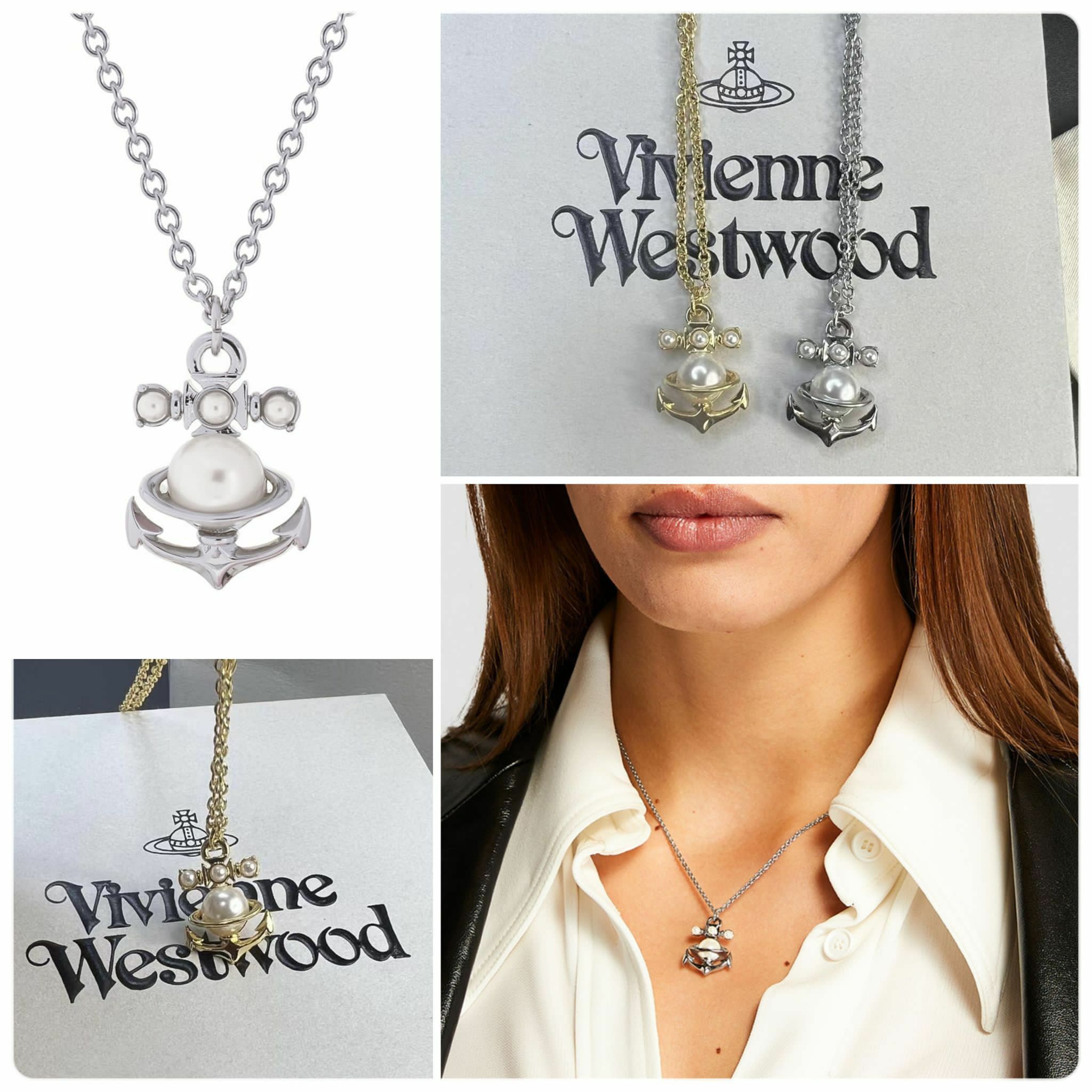 Vivienne Westwood 珍珠小船頸鏈