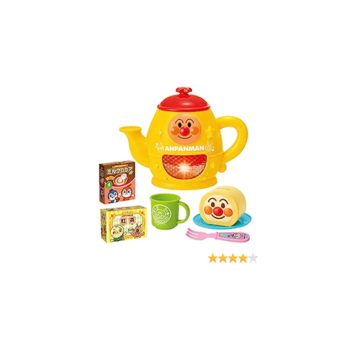 麵包超人發光說話電熱水壺