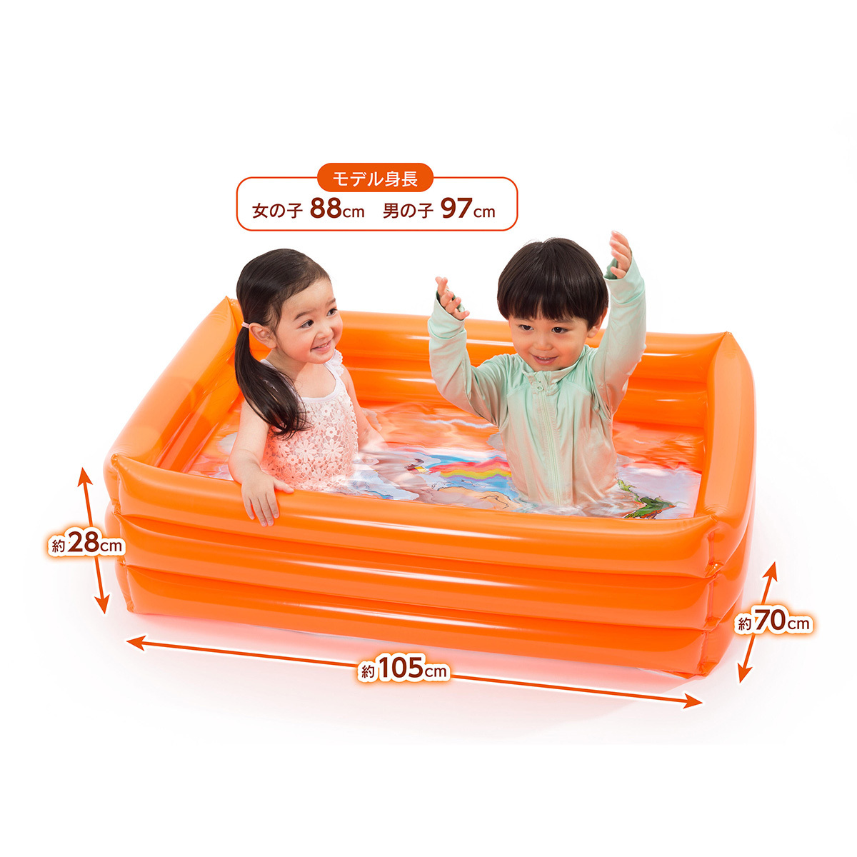 麵包超人長方形泳池(2022)