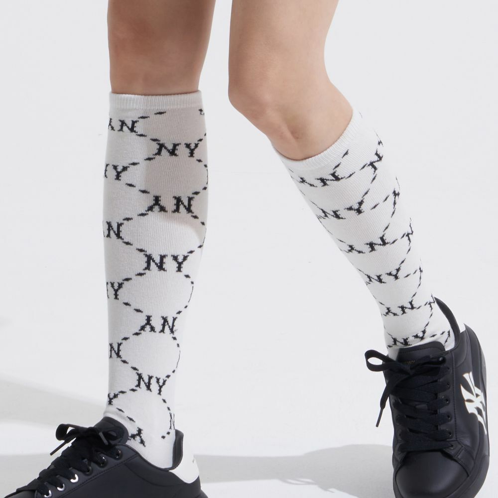 MLB DIA MONOGRAM KNEE SOCKS