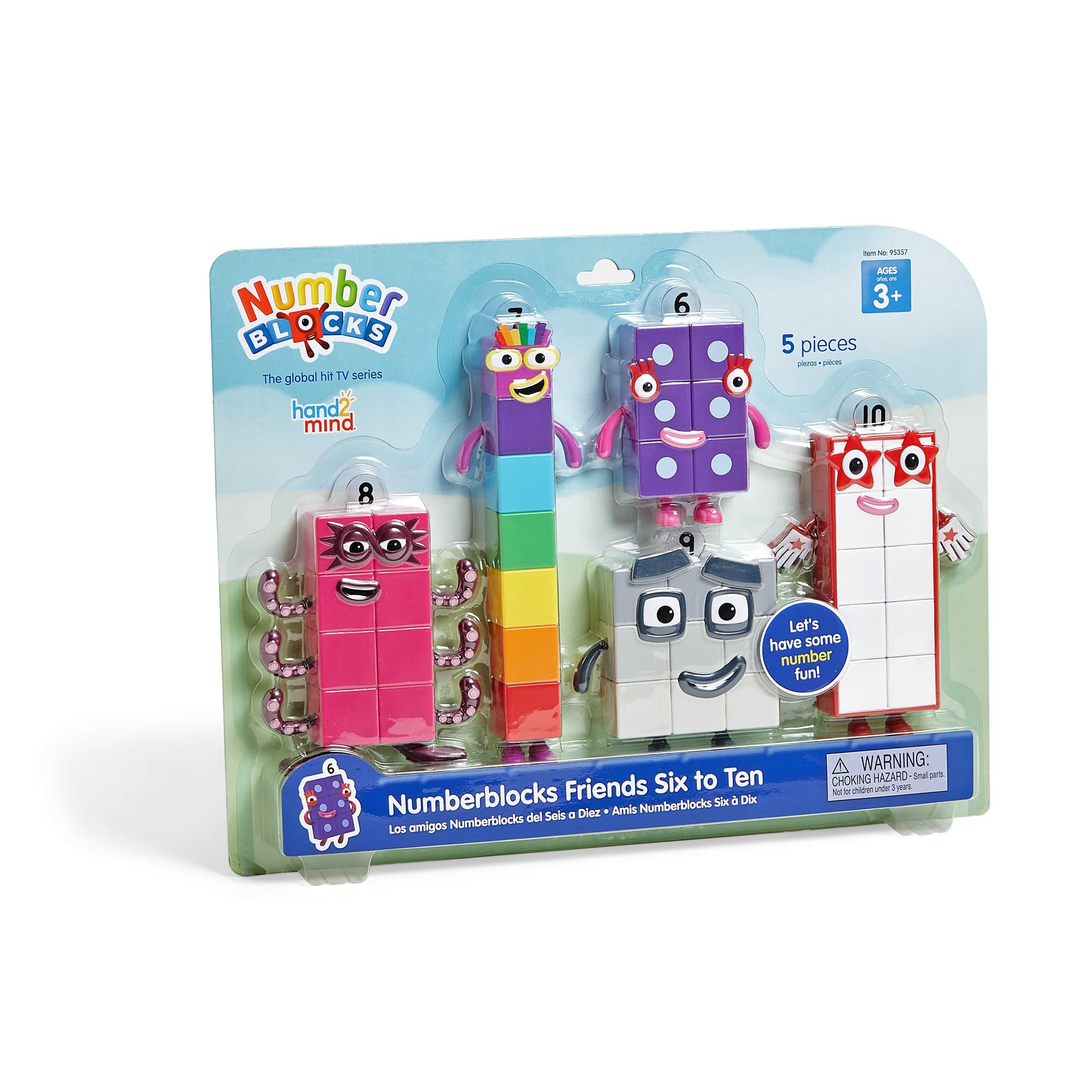 Numberblocks 610 角色玩具套裝
