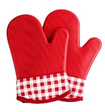 [ UNOPAN烘焙用品 ]矽膠隔熱手套 -紅色 UN32506