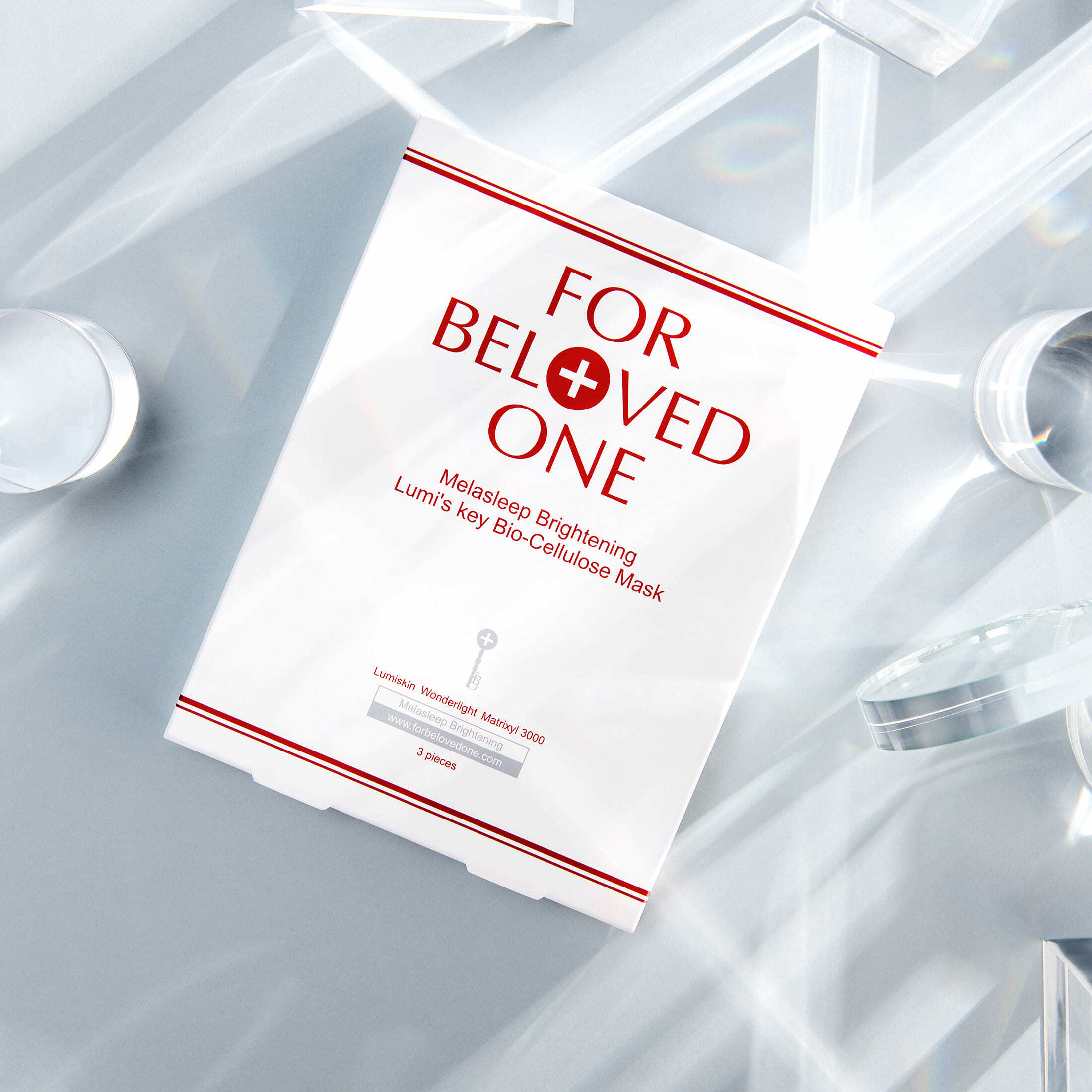 亮白淨化光之鑰生物纖維面膜 3片/盒 (2盒)