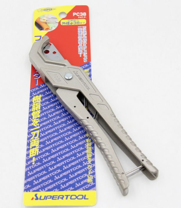 日本"SUPERTOOLS" 直身膠喉剪38mm