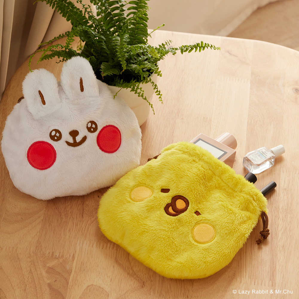 懶散兔與啾先生束口袋 [共2款可選擇]
