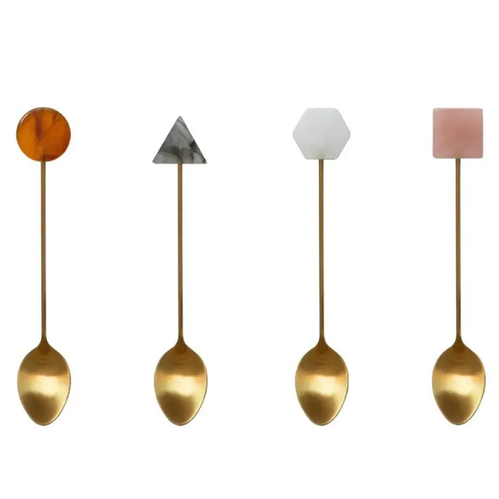 AULICA｜彩色甜點小湯匙套裝