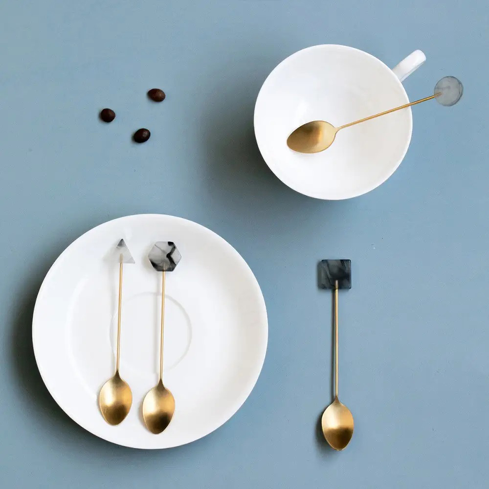 AULICA｜彩色甜點小湯匙套裝