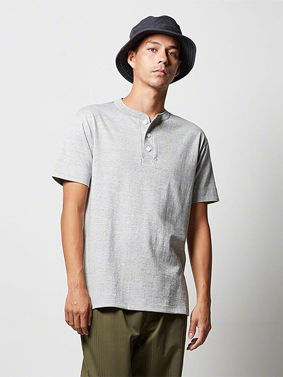 United Athle 5004-01 5.6OZ 亨利領 短TEE