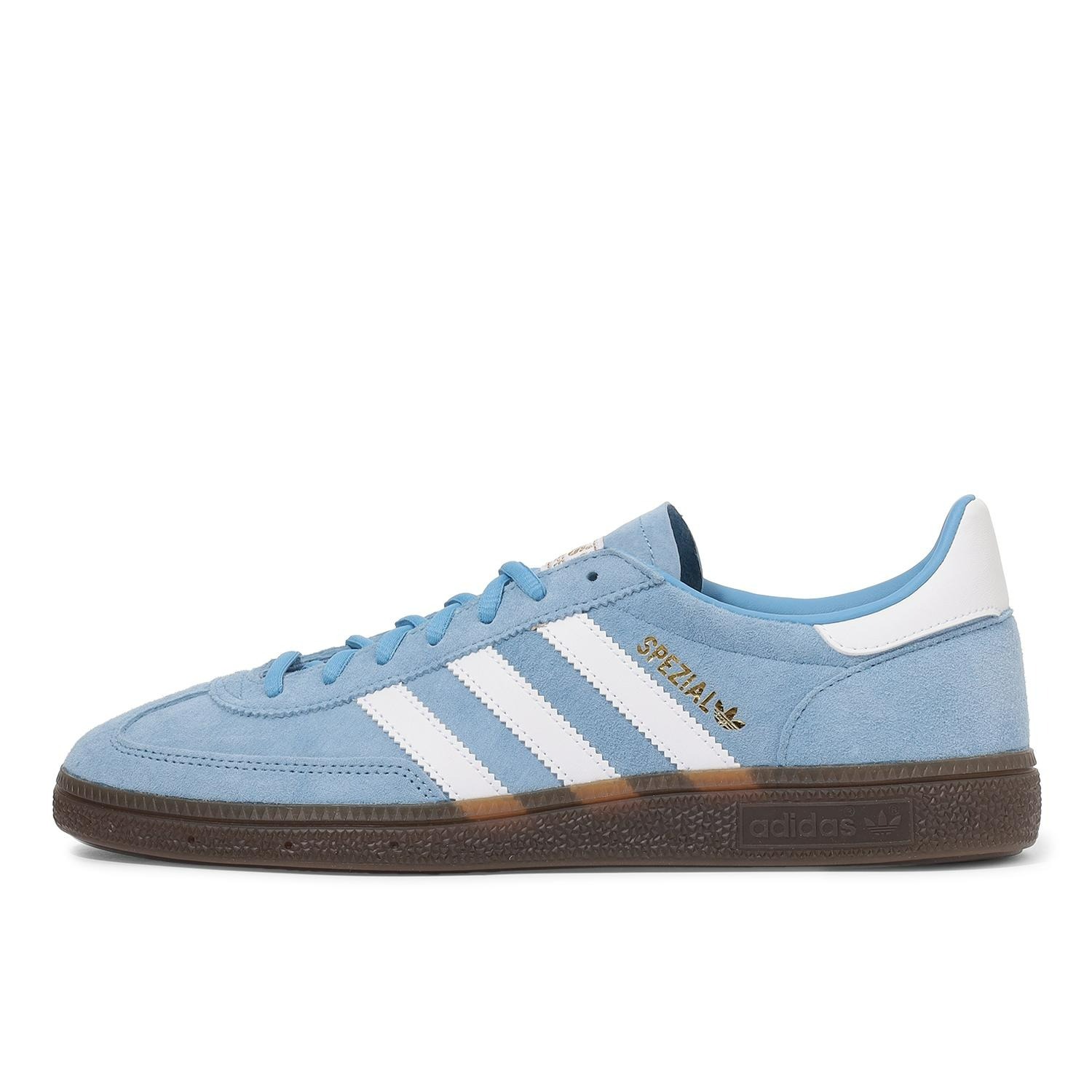 BD7632 adidas HANDBALL SPEZIAL 麂皮淺藍膠底復古藍白線