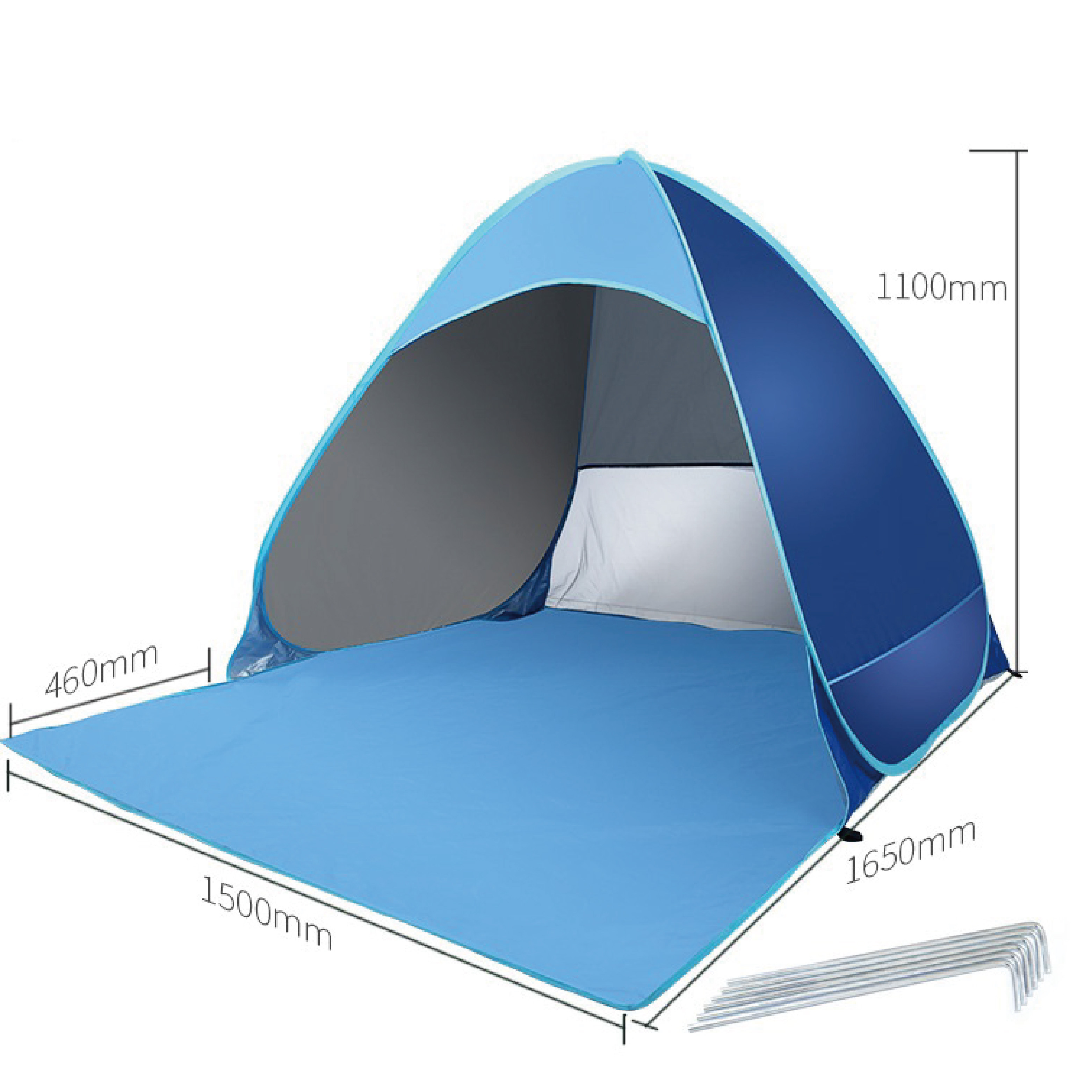 折疊速開沙灘帳篷