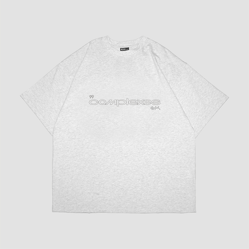 【車庫服飾】QUEST 99 COMPLEXES TEE / 簍空字樣短T