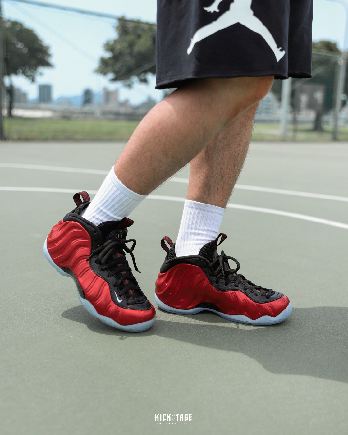 Nike AIR FOAMPOSITE ONE 'Metallic Red' 太空鞋【DZ2545-600】