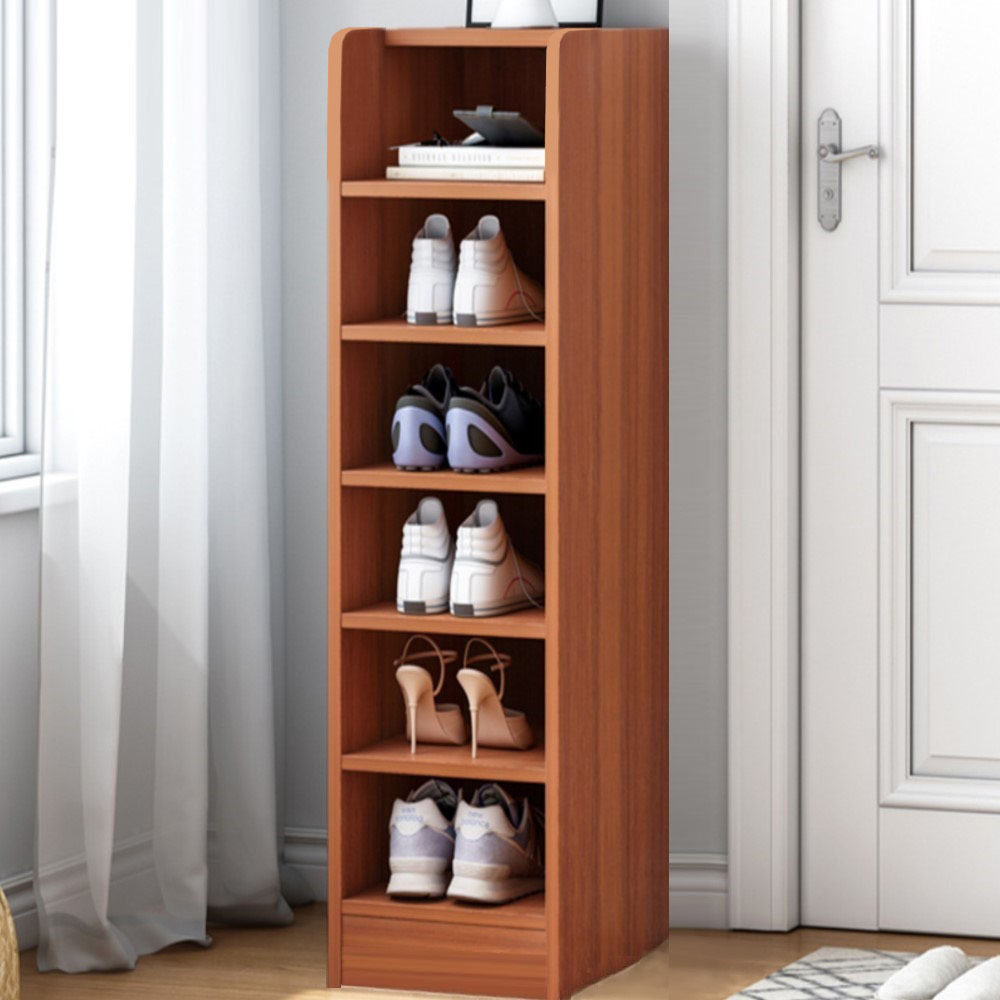 【AOTTO】大容量加深加高窄式鞋架-八層(FT-015)