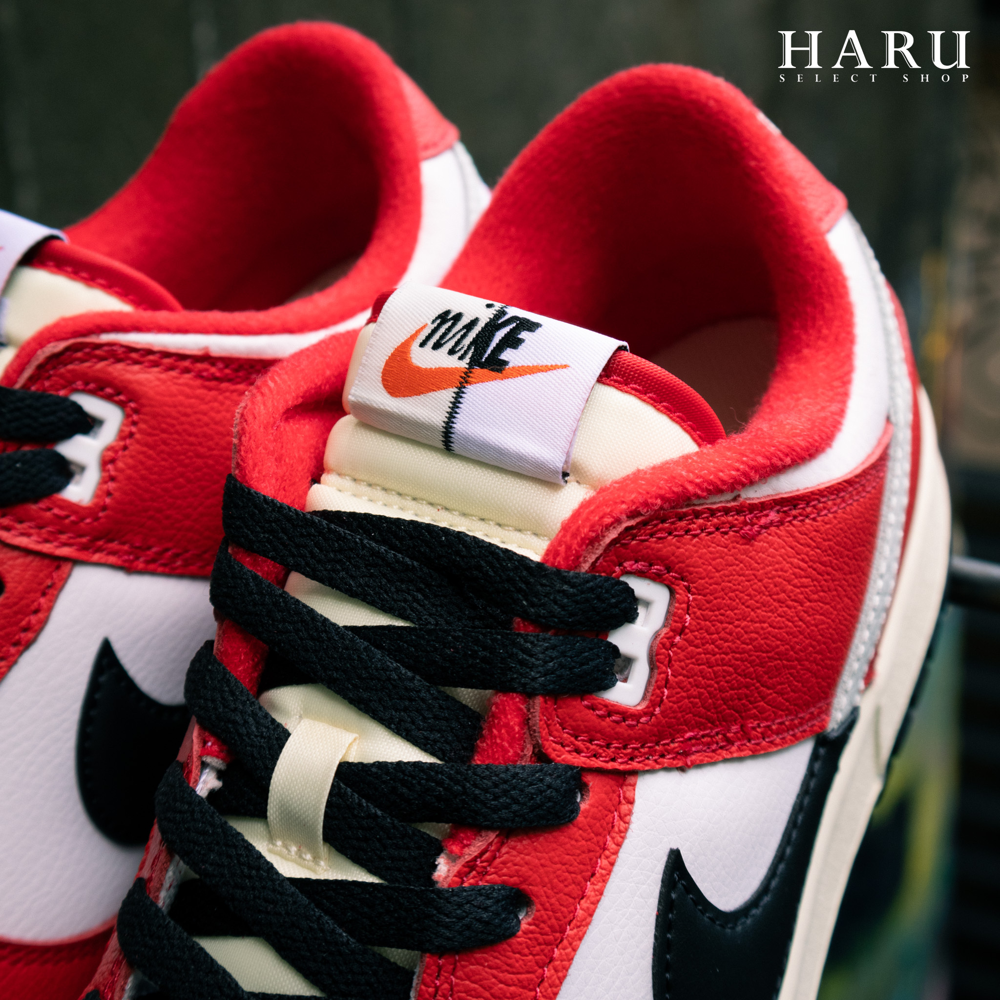 現貨NIKE DUNK LOW Jordan 1 AJ1 Chicago Split 白黑紅芝加哥解構低筒