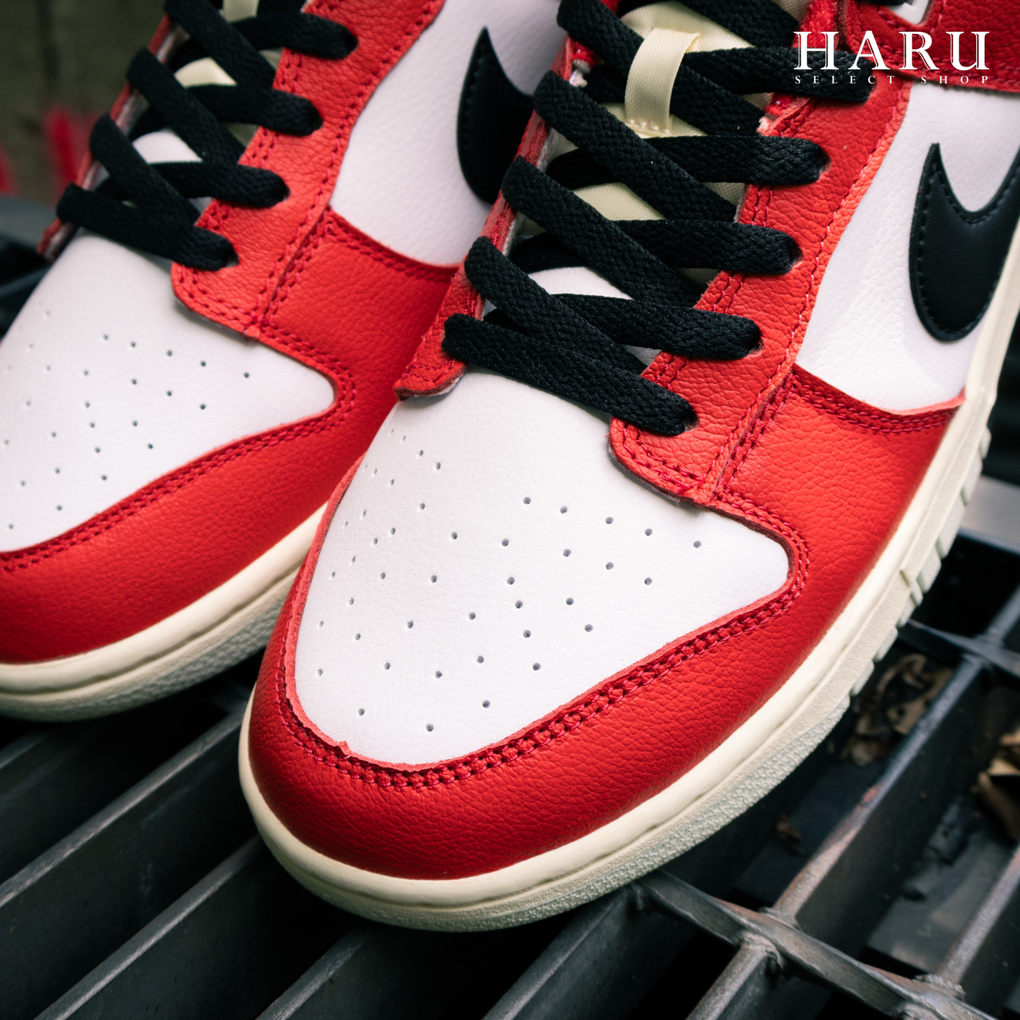 現貨NIKE DUNK LOW Jordan 1 AJ1 Chicago Split 白黑紅芝加哥解構低筒