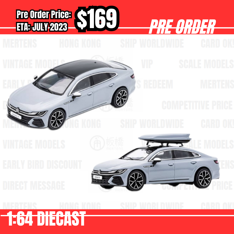 PO-$169 * GCD * 1:64 Arteon R Liftback Cement Grey [19/07]