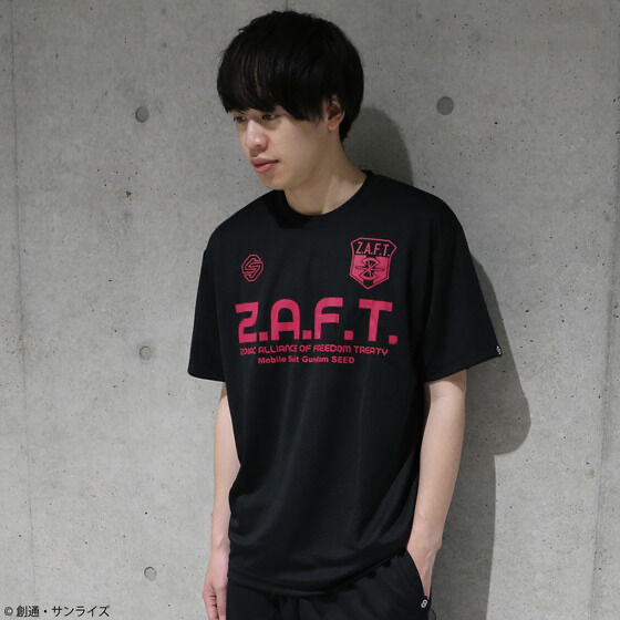 Pbandai 預訂2023/7月 STRICT-G『機動戦士ガンダムSEED』ドライTシャツ Z.A.F.T.