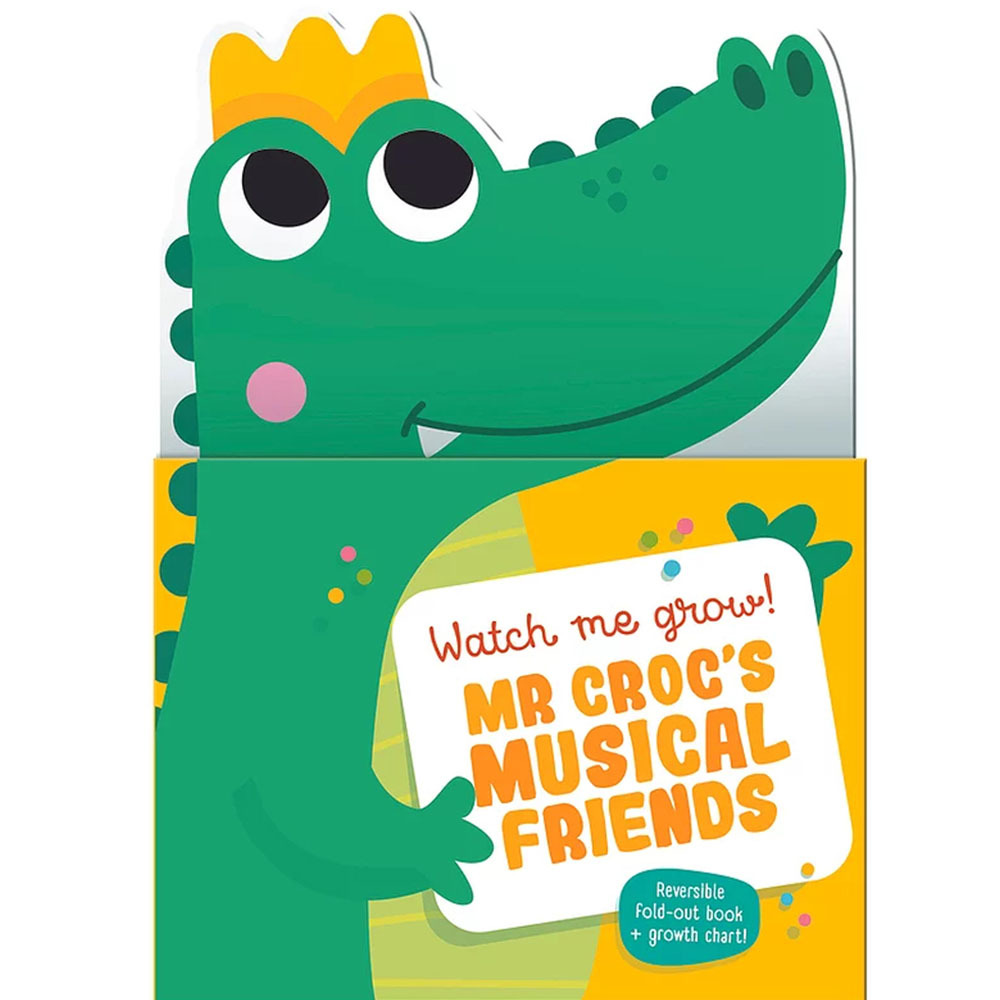 Book & Growth Chart Mr.Croc's Musical Friends 鱷魚先生的音樂朋友(故事書+成長尺)