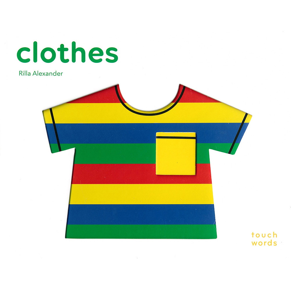 Touch Words：Clothes 觸覺學習書：衣服篇