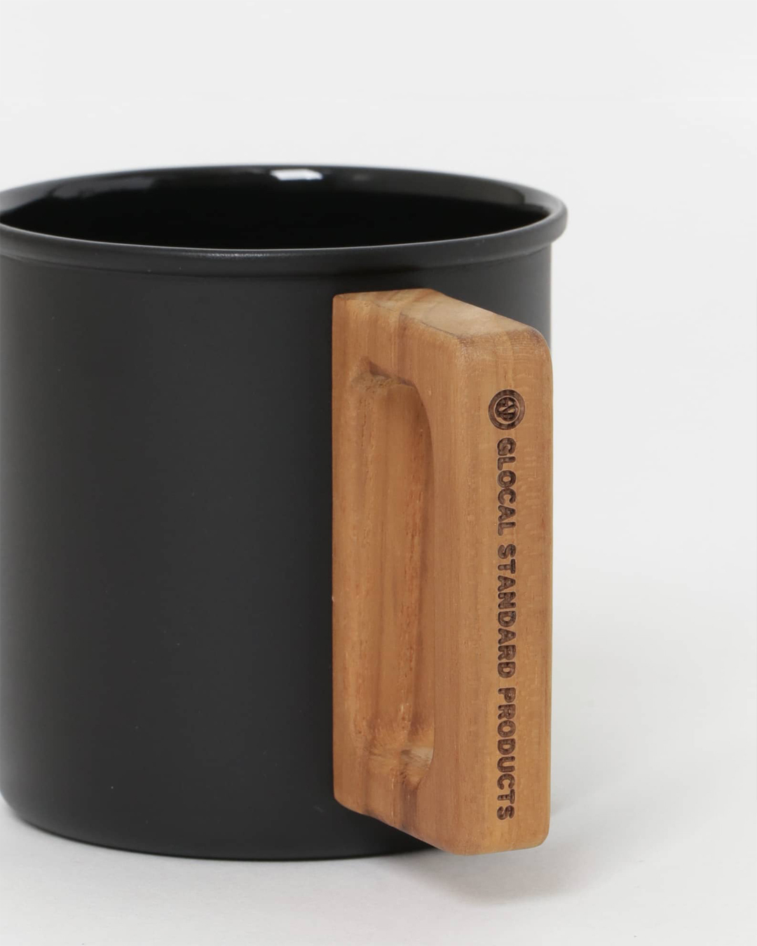Enamel M&W Mug M Black | GSP TSUBAME